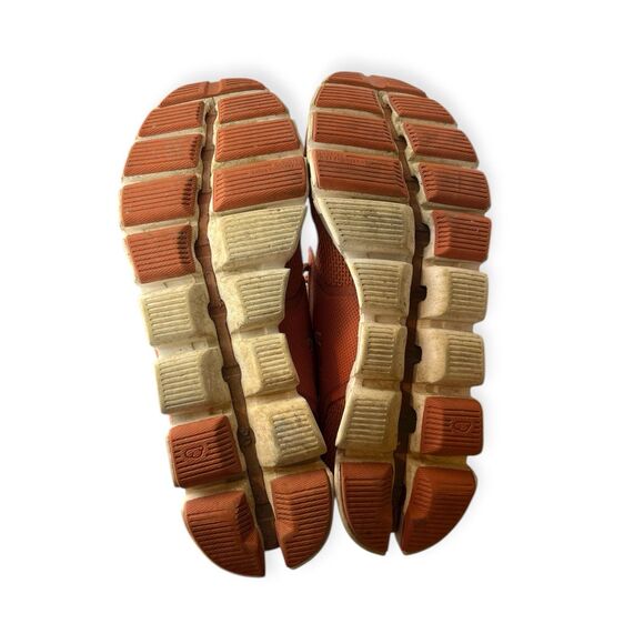 On Running Cloud Running Shoes Chili Rust US Womens Size 10.5 - Picture 5 of 6